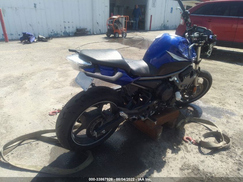 2013 YAMAHA FZ6 R JYARJ18E8DA011768