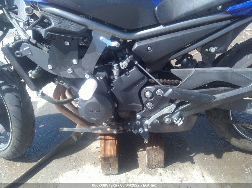 2013 YAMAHA FZ6 R JYARJ18E8DA011768