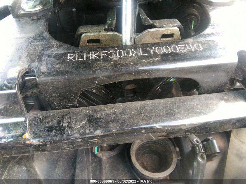 2020 HONDA WW150 RLHKF300XLY000540