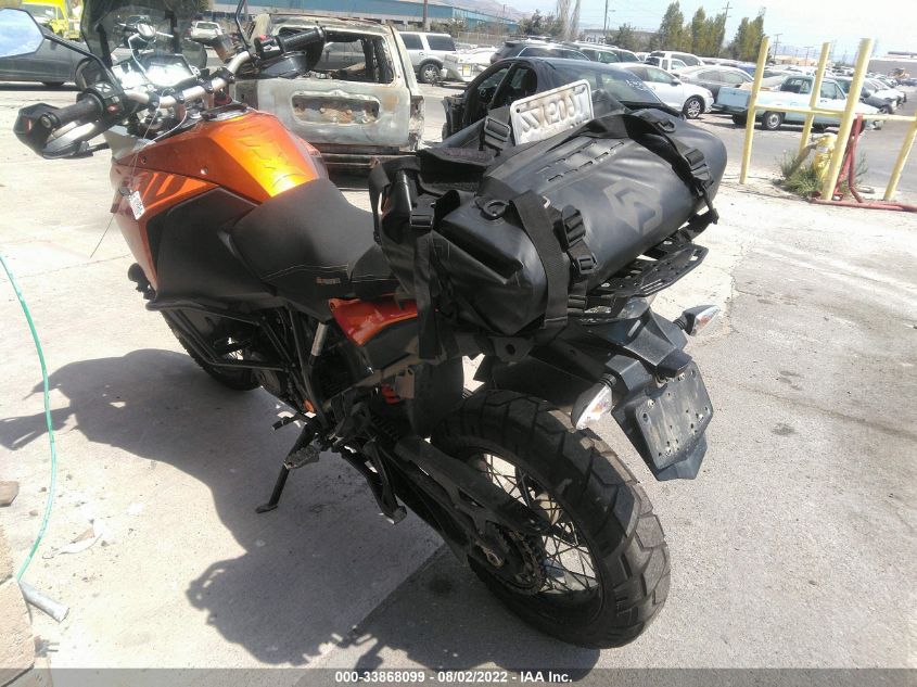 2015 KTM 1190 ADVENTURE VBKV19400FM930398