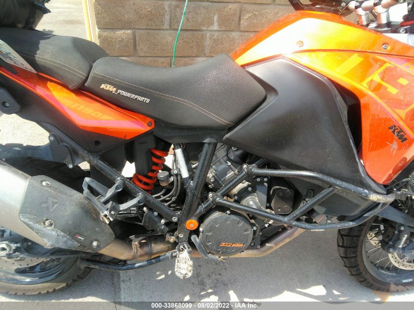 2015 KTM 1190 ADVENTURE VBKV19400FM930398
