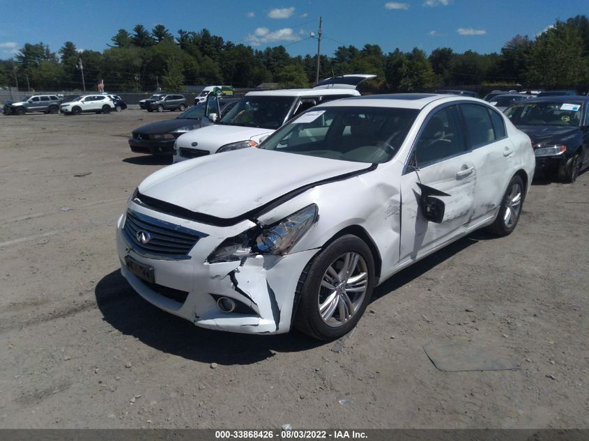 2013 INFINITI G37 SEDAN X JN1CV6AR7DM757574
