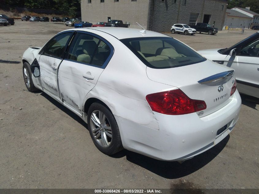 2013 INFINITI G37 SEDAN X JN1CV6AR7DM757574