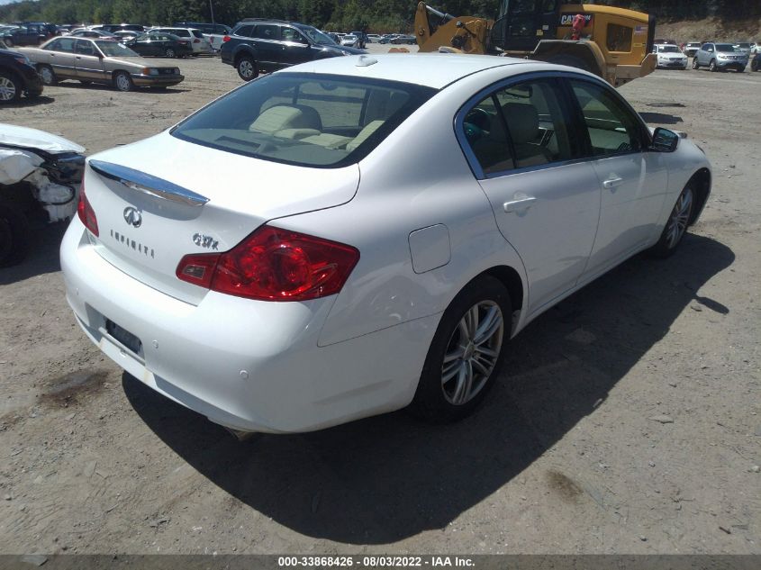 2013 INFINITI G37 SEDAN X JN1CV6AR7DM757574
