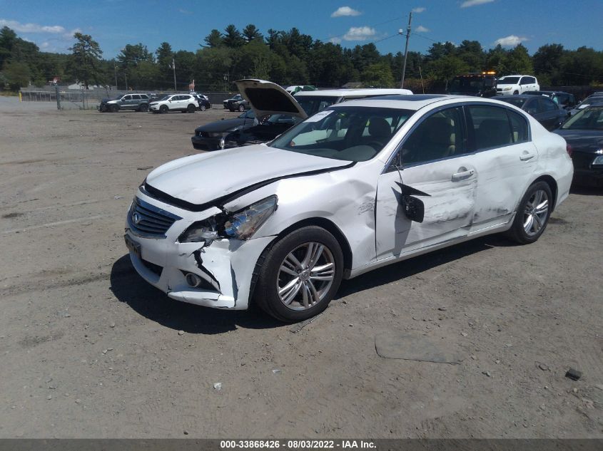 2013 INFINITI G37 SEDAN X JN1CV6AR7DM757574