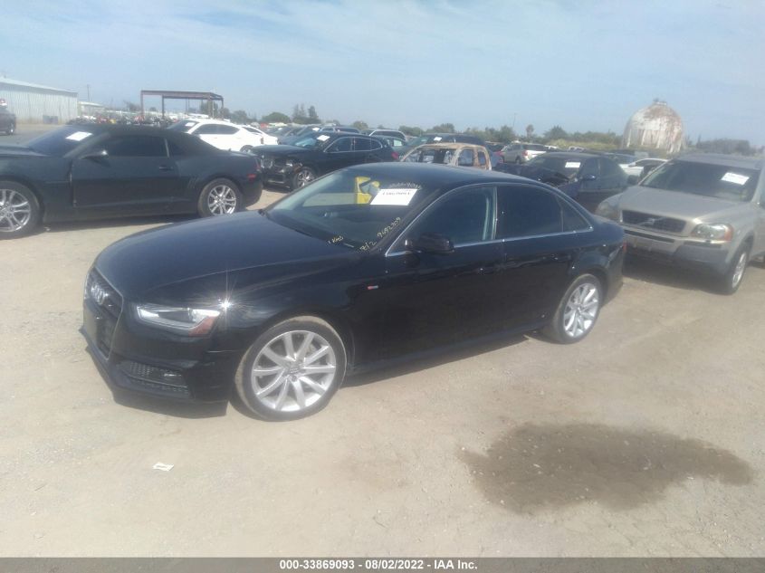 2014 AUDI A4 PREMIUM WAUAFAFL7EN042568