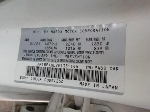 2021 MAZDA MAZDA3 SEDAN SELECT JM1BPABL2M1331146