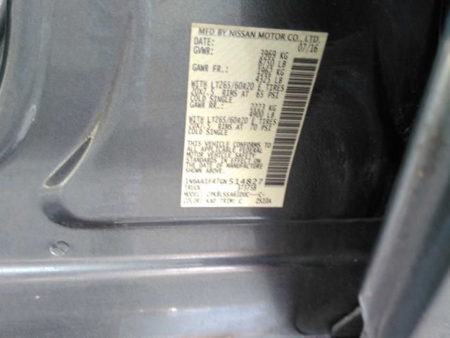 2016 NISSAN TITAN XD SV 1N6AA1F47GN514827