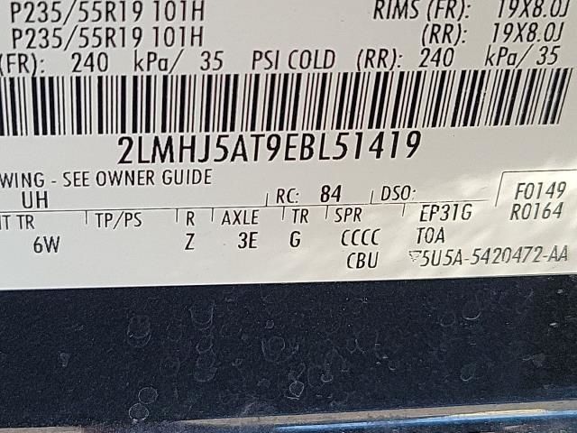 2014 LINCOLN MKT ECOBOOST 2LMHJ5AT9EBL51419