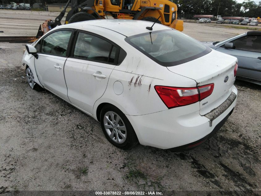 2013 KIA RIO LX KNADM4A3XD6284002
