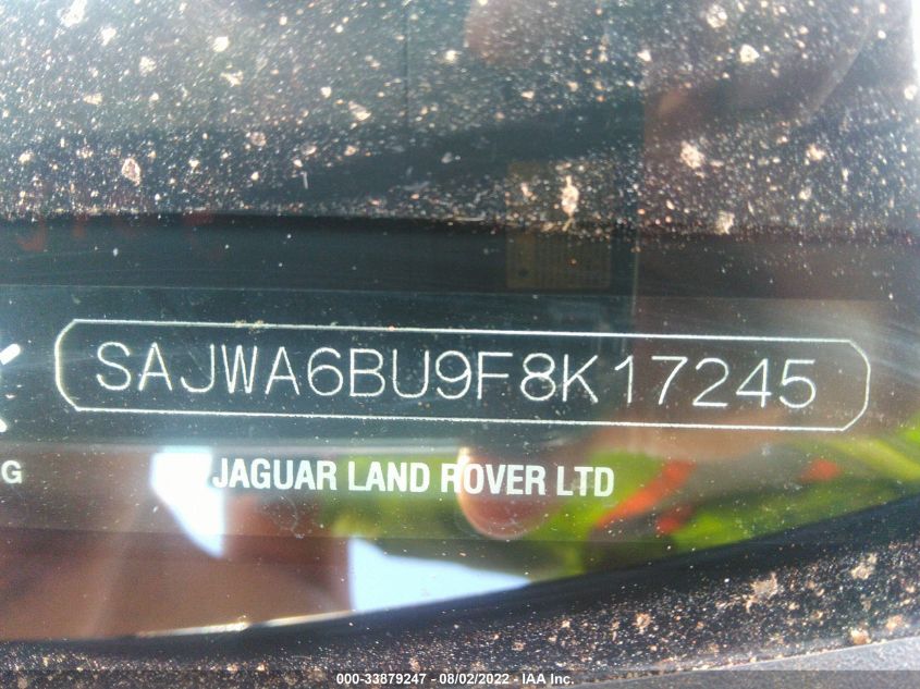 2015 JAGUAR F-TYPE V6 S SAJWA6BU9F8K17245