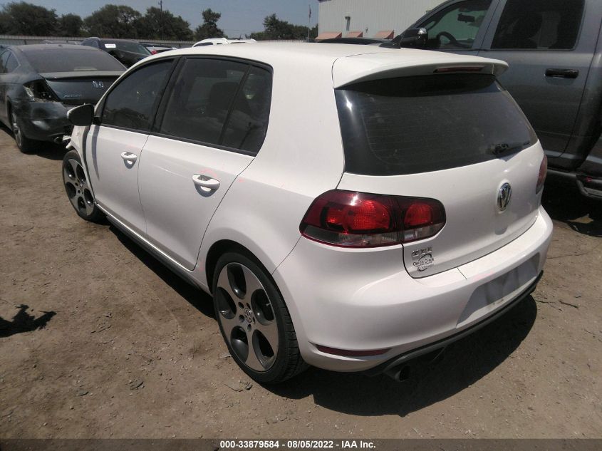 2013 VOLKSWAGEN GTI WVWGV7AJ1DW124863