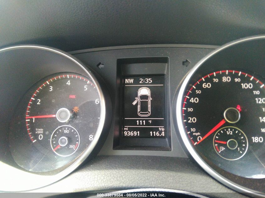 2013 VOLKSWAGEN GTI WVWGV7AJ1DW124863