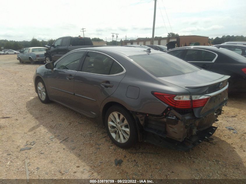 2014 LEXUS ES 300H HYBRID JTHBW1GG4E2047932