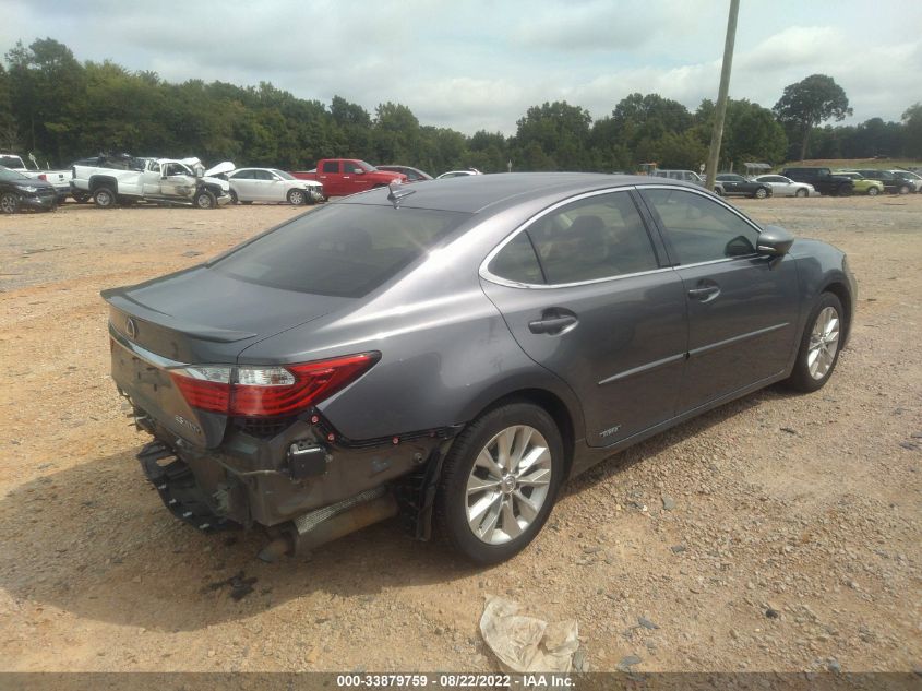 2014 LEXUS ES 300H HYBRID JTHBW1GG4E2047932