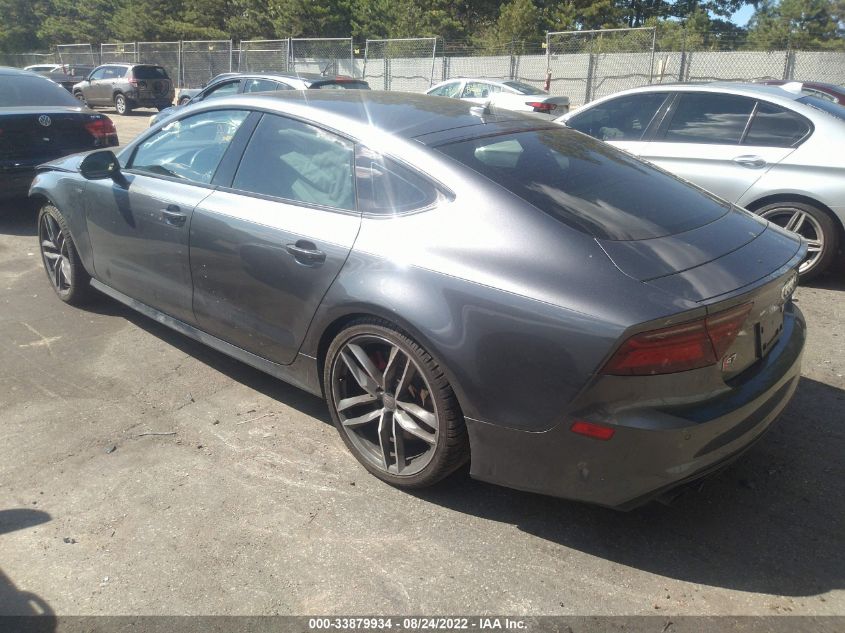 2017 AUDI S7 PREMIUM PLUS WAUWFAFC8HN037597