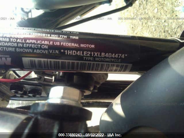 2020 HARLEY-DAVIDSON XL883 N 1HD4LE21XLB404474