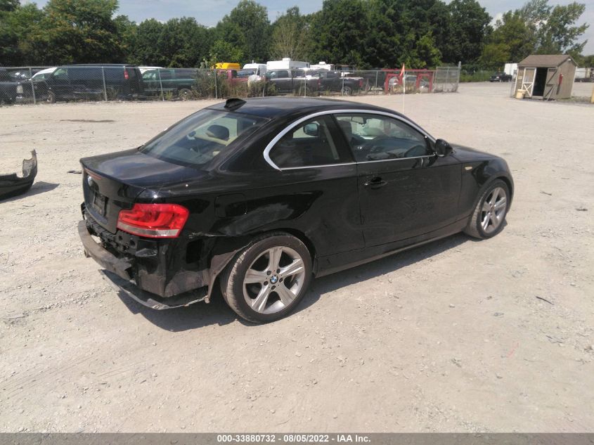 2013 BMW 1 SERIES 128I WBAUP9C52DVF46767