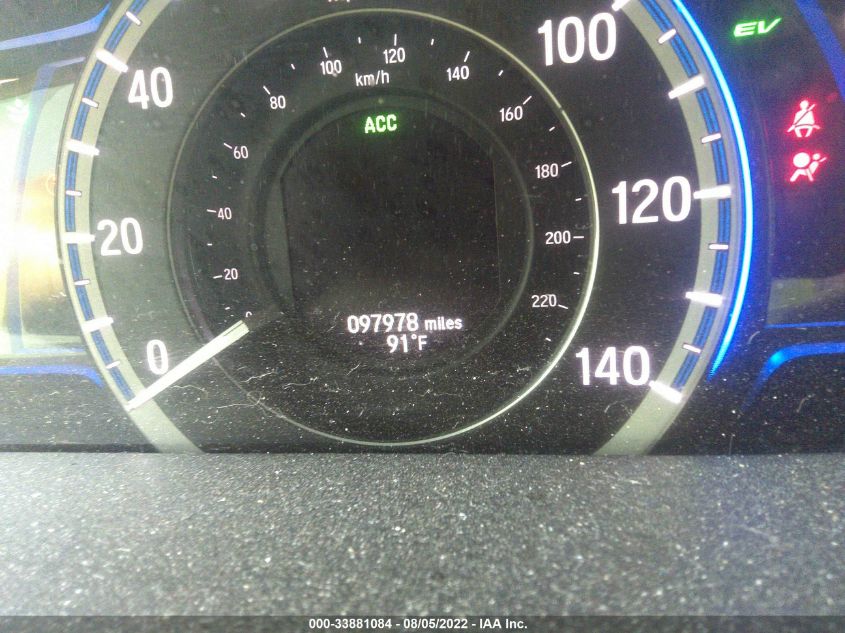 2014 HONDA ACCORD HYBRID TOURING 1HGCR6F78EA005024
