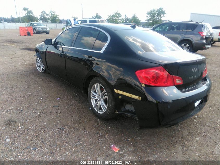 2013 INFINITI G37 SEDAN X JN1CV6AR2DM760382
