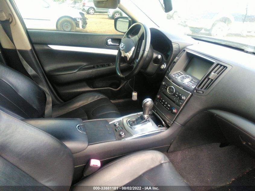 2013 INFINITI G37 SEDAN X JN1CV6AR2DM760382
