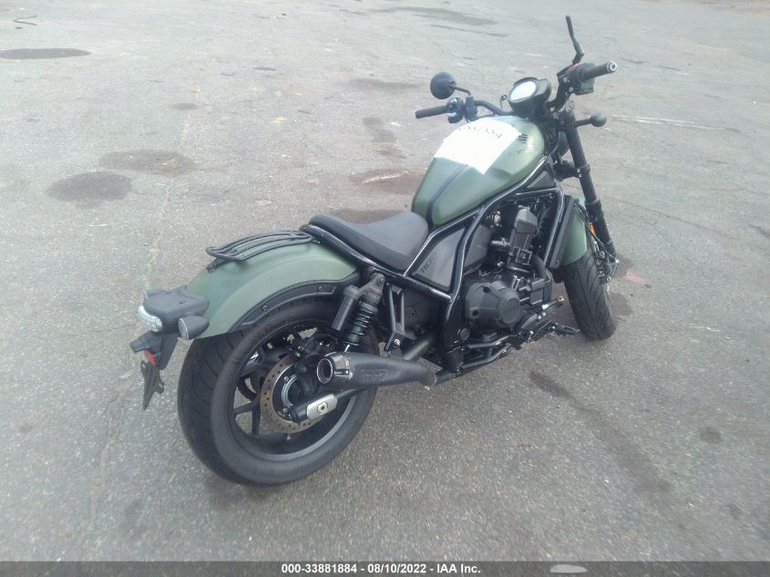 2021 HONDA CMX1100 D JH2SC8315MK000659