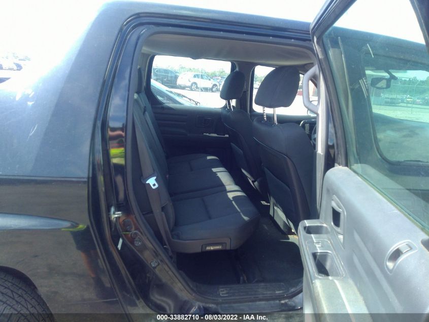 2013 HONDA RIDGELINE RT 5FPYK1F20DB004527