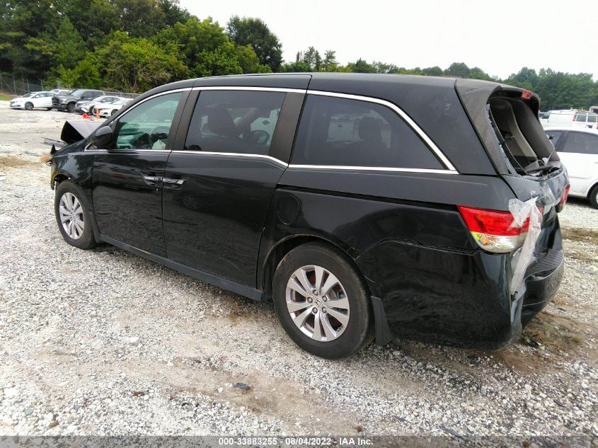 2015 HONDA ODYSSEY EX-L 5FNRL5H68FB009947