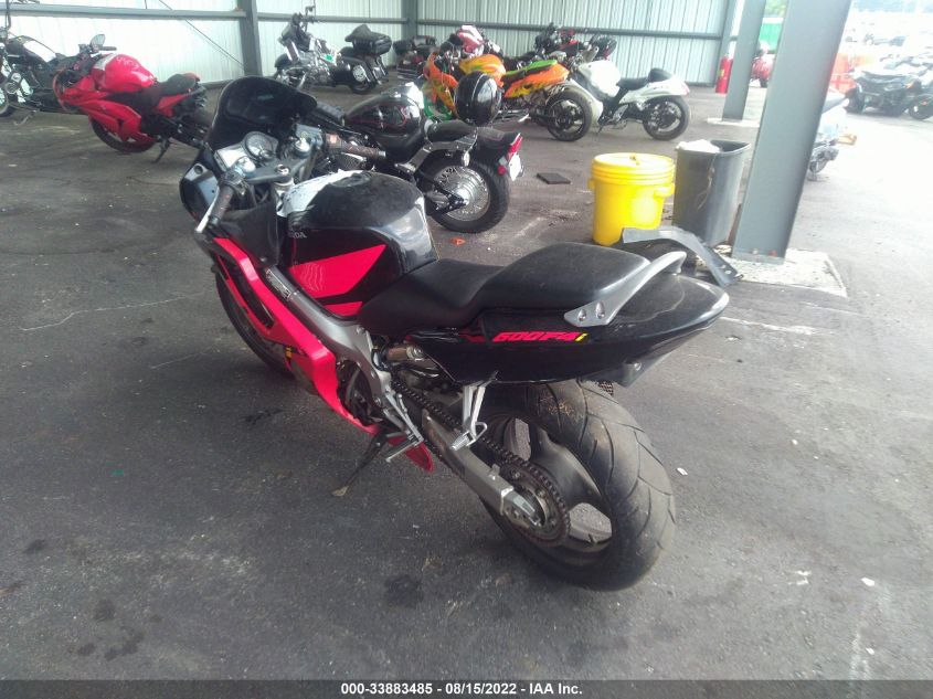 2004 HONDA CBR600 F4 JH2PC35024M501462