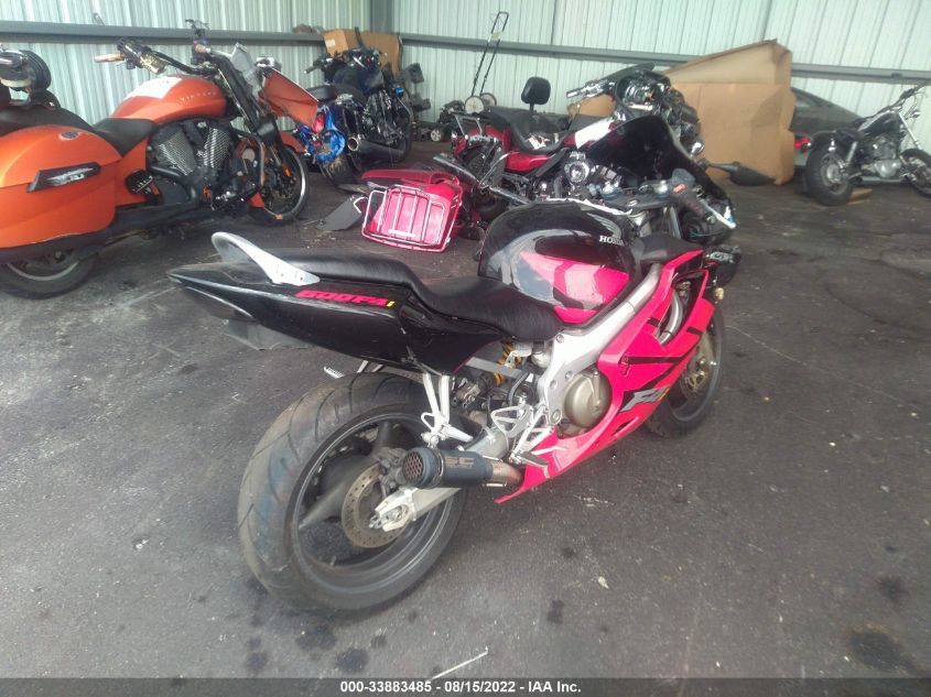 2004 HONDA CBR600 F4 JH2PC35024M501462