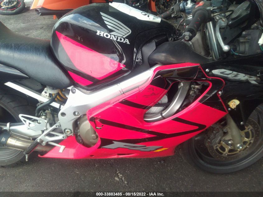 2004 HONDA CBR600 F4 JH2PC35024M501462