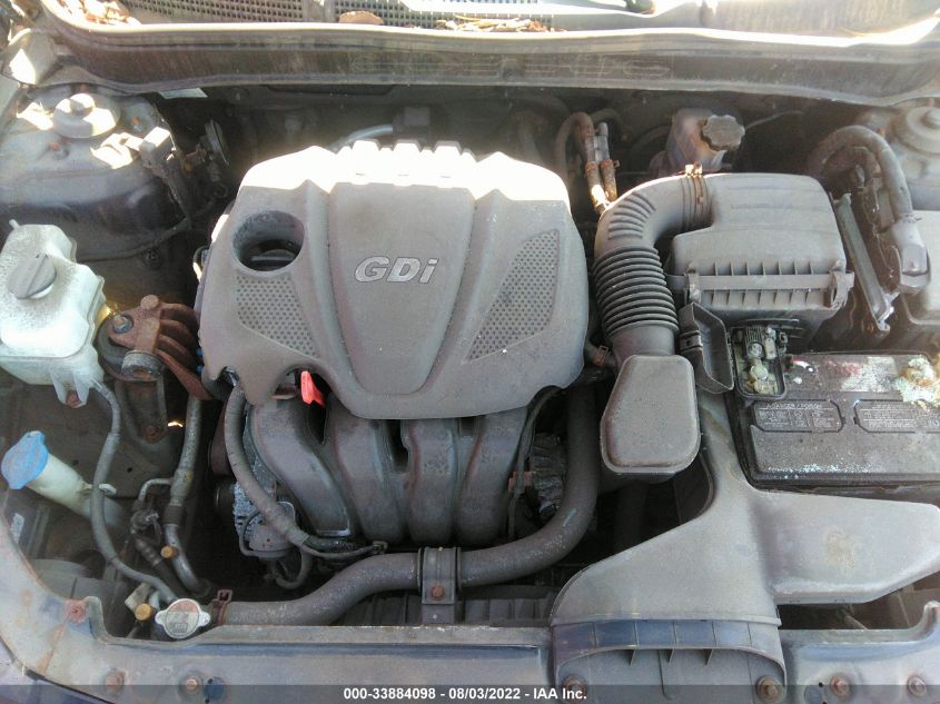 2013 HYUNDAI SONATA GLS PZEV 5NPEB4ACXDH638815
