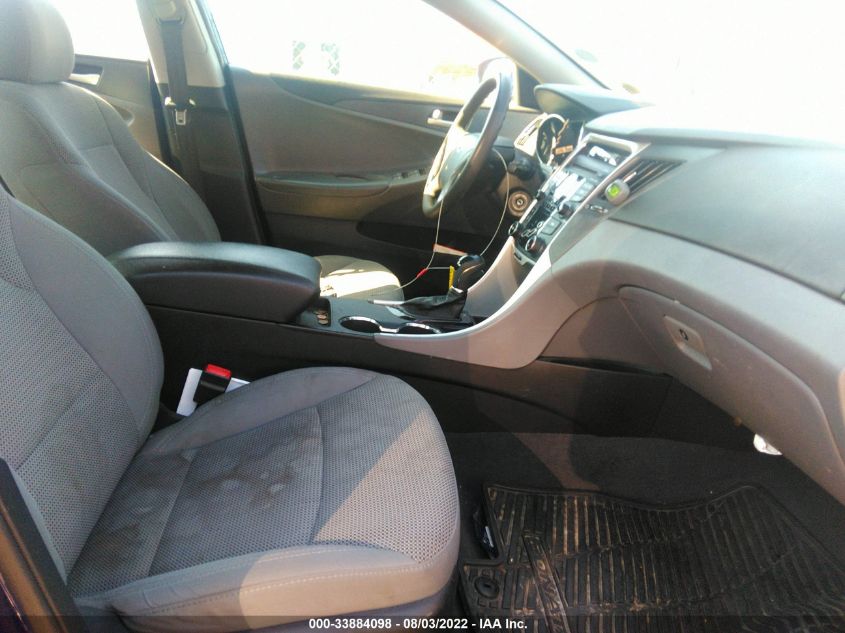 2013 HYUNDAI SONATA GLS PZEV 5NPEB4ACXDH638815