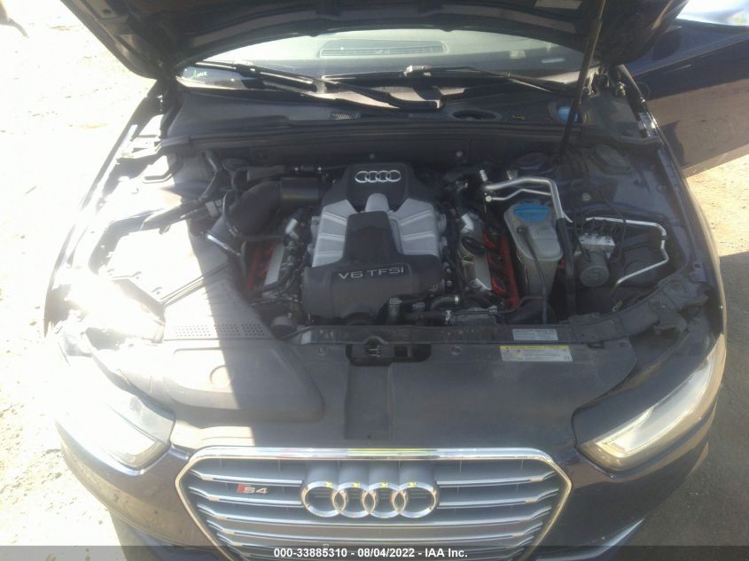 2014 AUDI S4 PREMIUM PLUS WAUBGAFL4EA014199