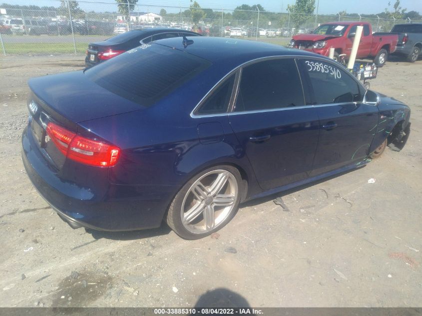 2014 AUDI S4 PREMIUM PLUS WAUBGAFL4EA014199