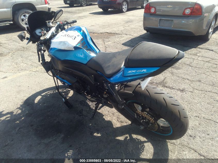 2009 KAWASAKI ZX600 R JKAZX4R179A006661