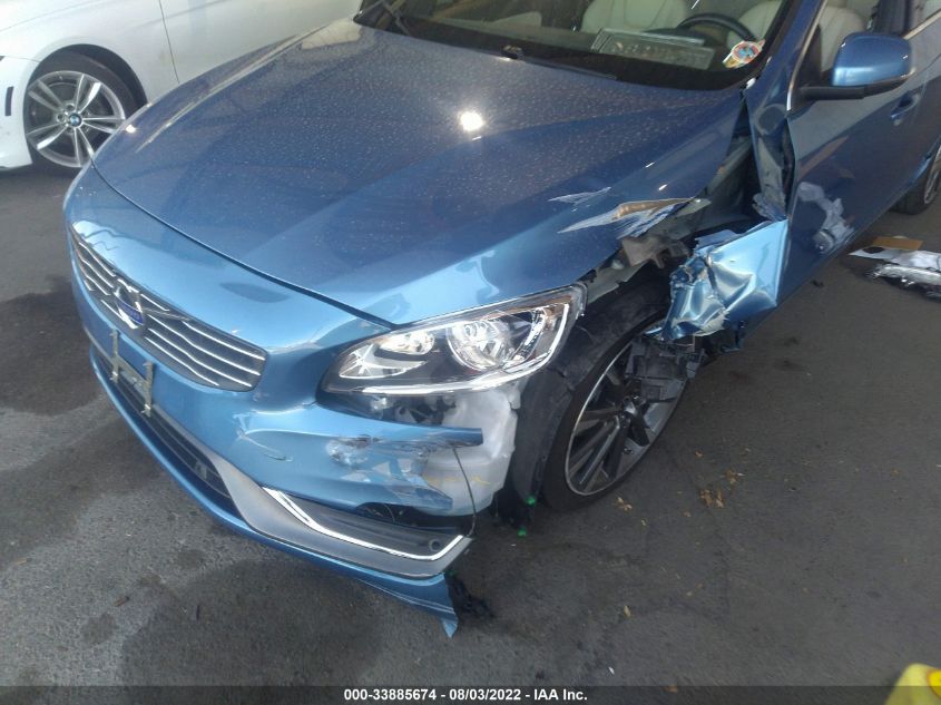 2015 VOLVO S60 T5 DRIVE-E PREMIER YV126MFKXF2351514
