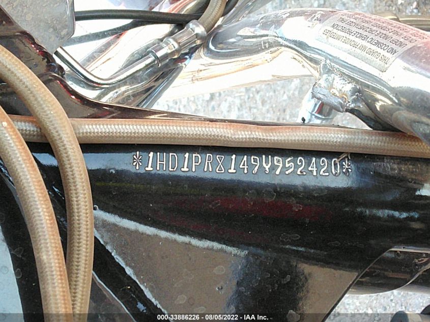 2009 HARLEY-DAVIDSON FLHTCUSE4 1HD1PR8149Y952420