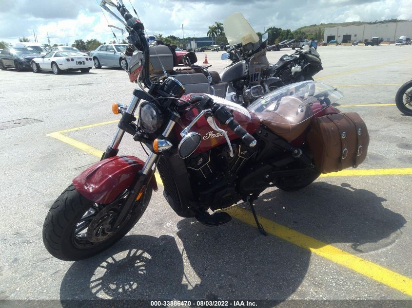 2016 INDIAN MOTORCYCLE CO. SCOUT SIXTY 56KMSB116G3116580