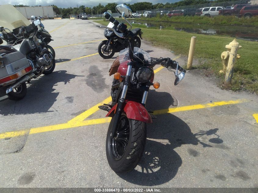 2016 INDIAN MOTORCYCLE CO. SCOUT SIXTY 56KMSB116G3116580