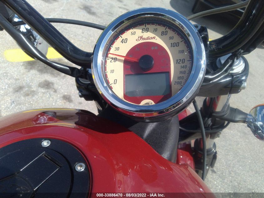 2016 INDIAN MOTORCYCLE CO. SCOUT SIXTY 56KMSB116G3116580