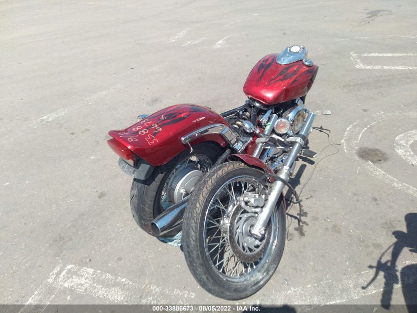 2008 YAMAHA XVS650 A/AT JYAVM01E78A121260