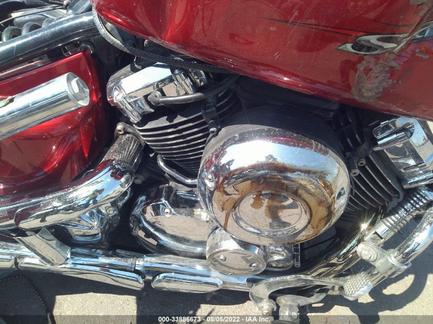 2008 YAMAHA XVS650 A/AT JYAVM01E78A121260