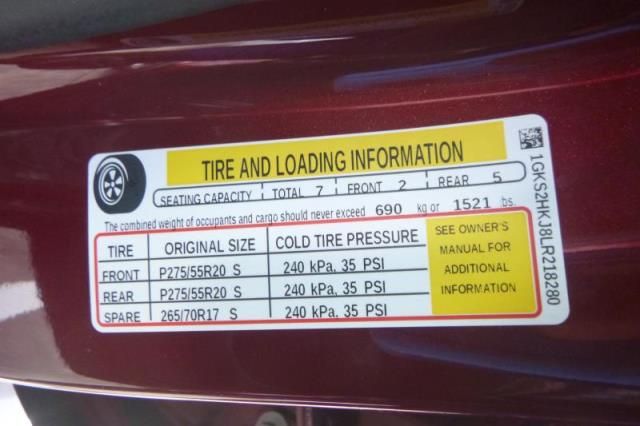 2020 GMC YUKON XL DENALI 1GKS2HKJ8LR218280