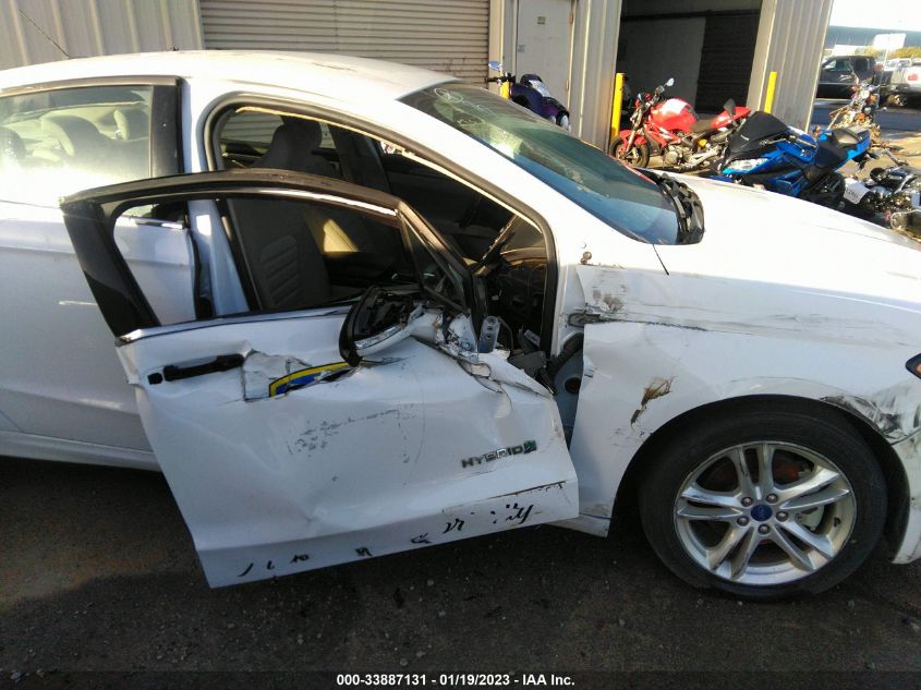 2018 FORD FUSION HYBRID SE 3FA6P0LU7JR249570