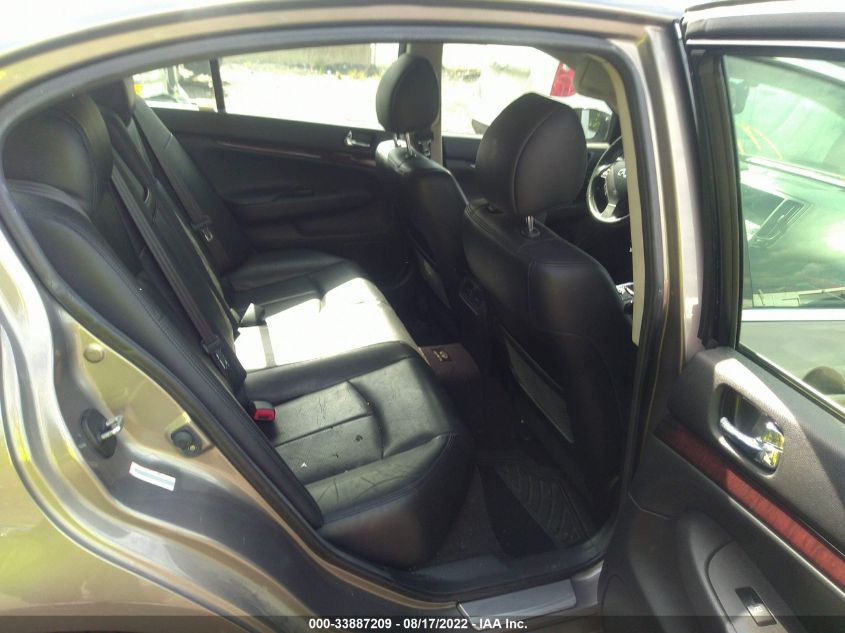 2013 INFINITI G37 SEDAN X JN1CV6AR8DM351514