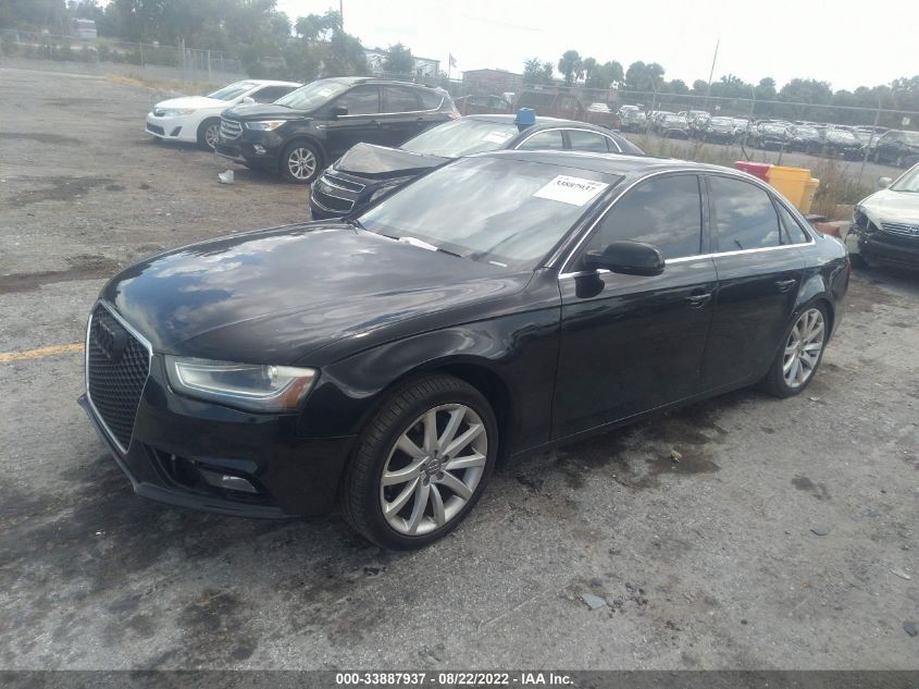 2013 AUDI A4 PREMIUM PLUS WAUFFAFL6DN008366