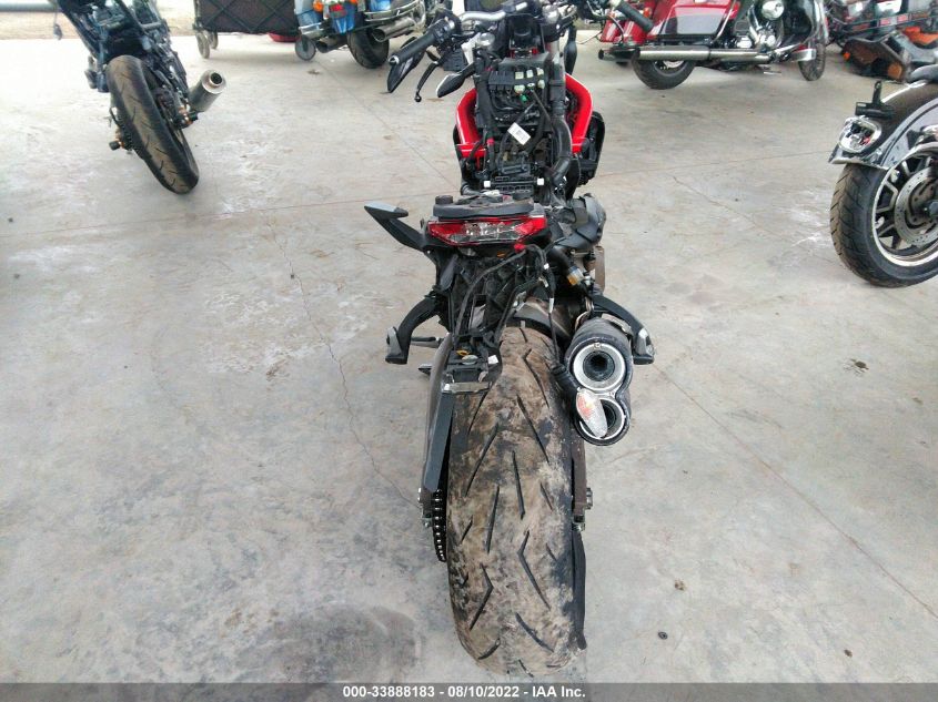 2017 DUCATI MONSTER 821 ZDM1RBTS5HB024480