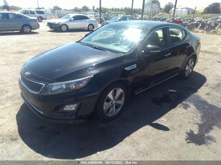 2014 KIA OPTIMA HYBRID EX KNAGN4AD6E5065063