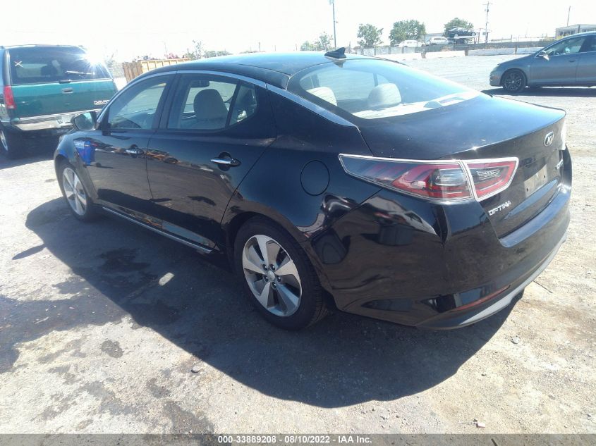 2014 KIA OPTIMA HYBRID EX KNAGN4AD6E5065063